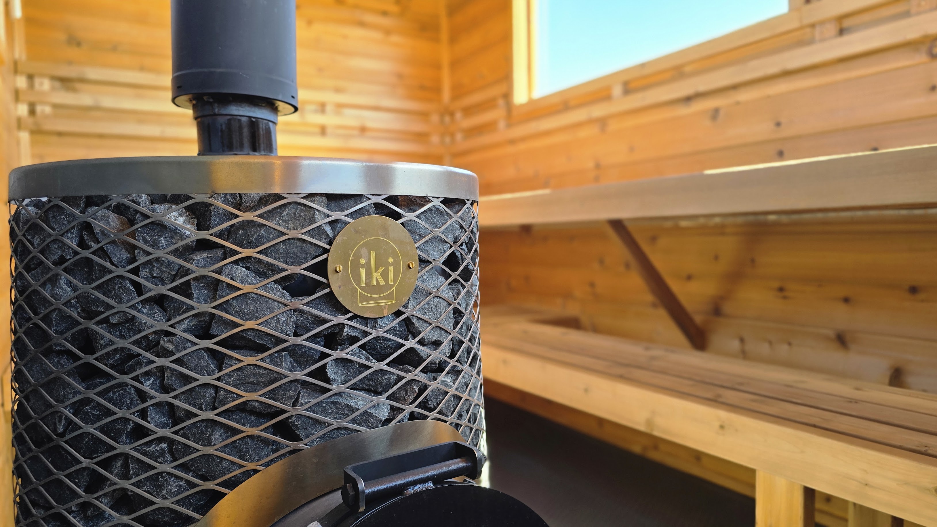 Authentic Wood-Fired Sauna